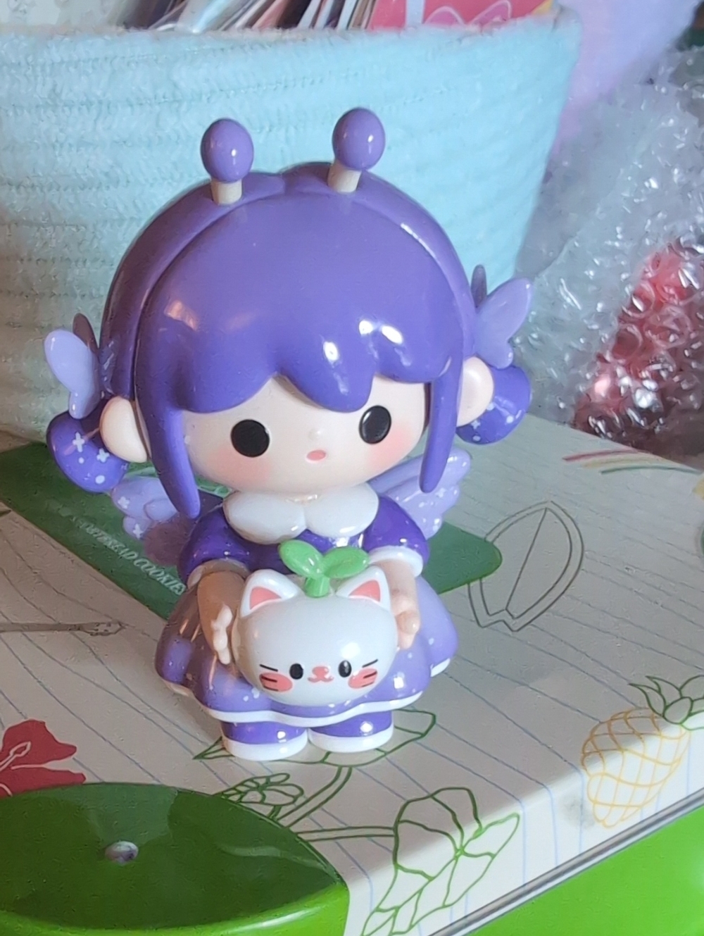 🌟Buy 2 Get 1 Free✨ Fairytale Collectible Figure UUToys- Purple 💜 Butterfly